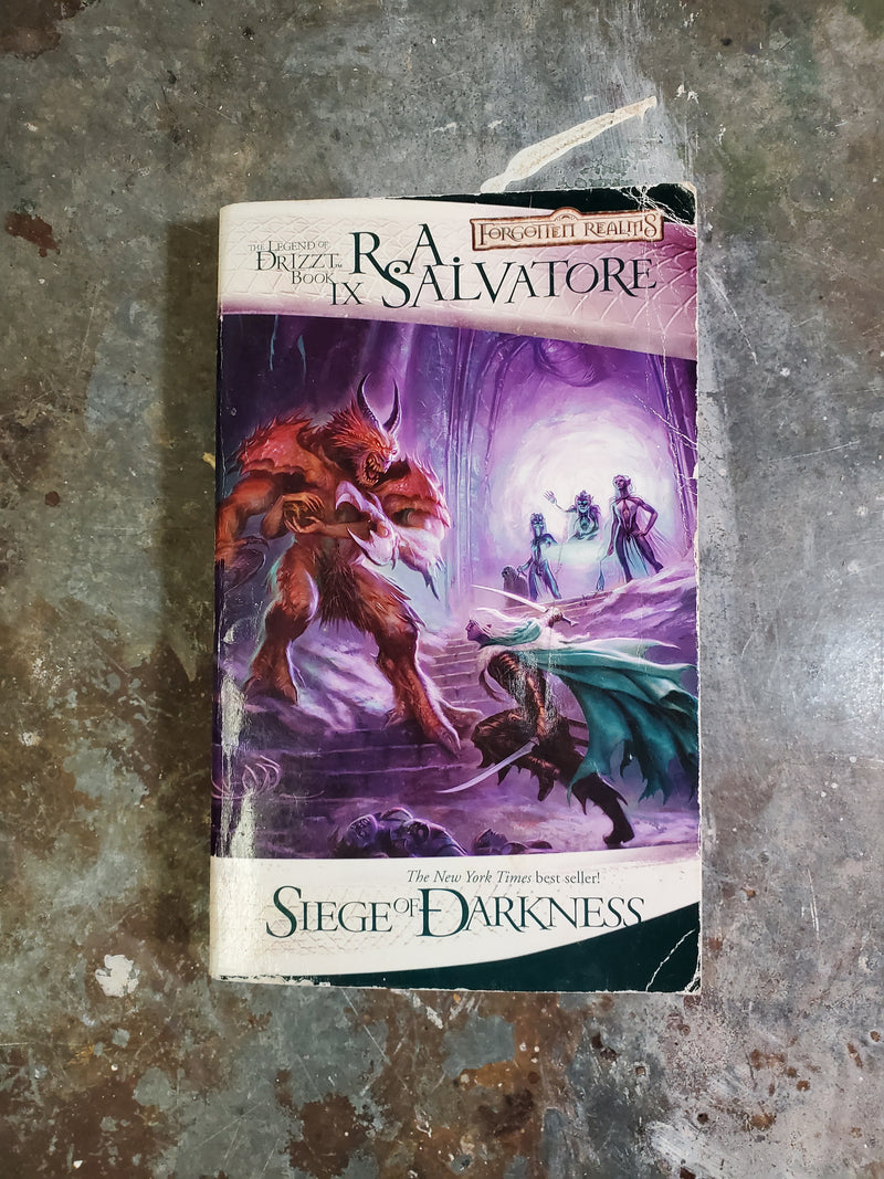 Forgotten Realms: Siege Of Darkness The Legend Of Drizzt Book IX - R. A. Salvatore