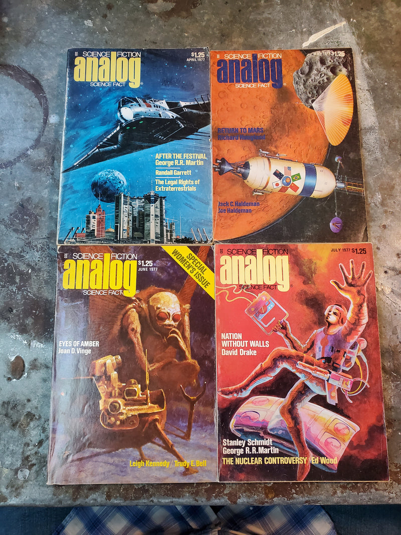 After The Festival: 4 Part Analog Magazine Series April-July 1977 - George R. R. Martin