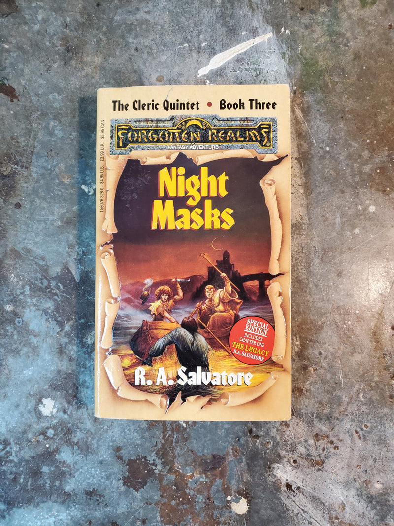 Forgotten Realms The Cleric Quintet Book Three: Night Masks - R. A. Salvatore