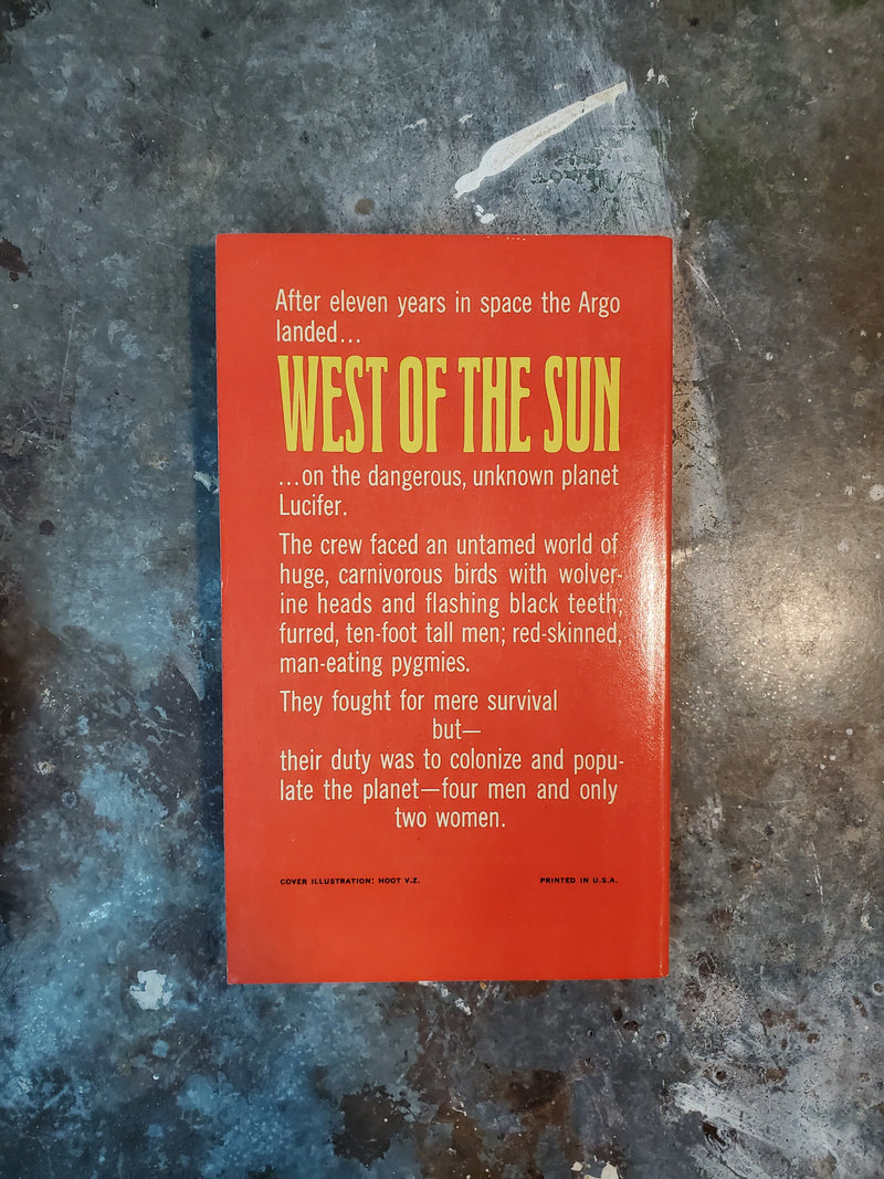 West Of The Sun - Edgar Pangborn