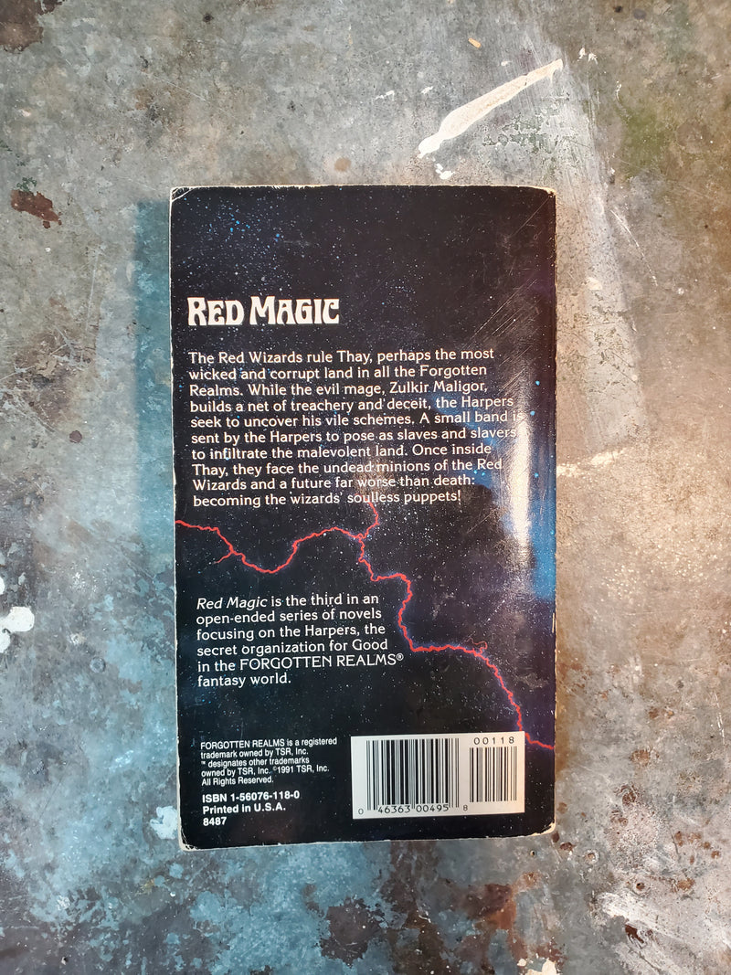 Forgotten Realms The Harpers Three: Red Magic - Jean Rabe