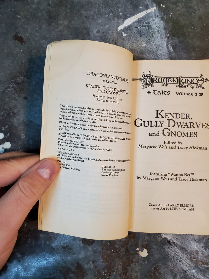 DragonLance Tales Volume 2: Kender, Gully Dwarves, And Gnomes - Margaret Weis & Tracy Hickman