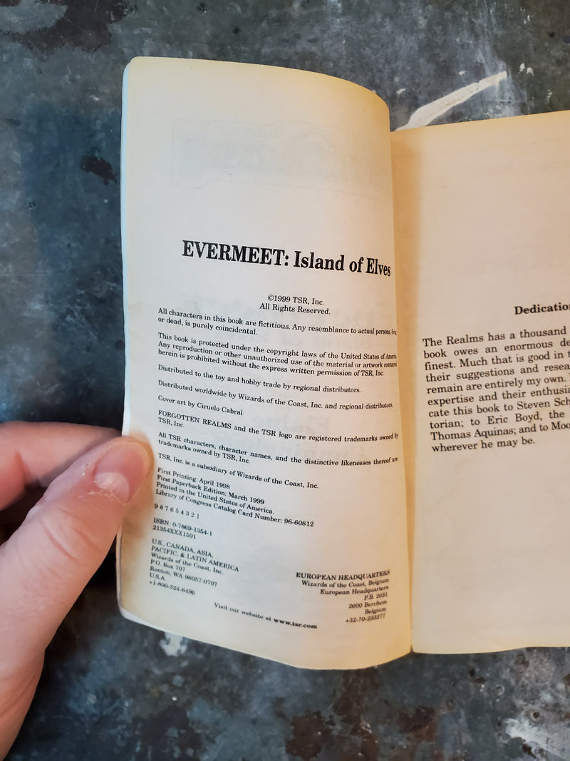 Forgotten Realms Evermeet: Island Of Elves - Elaine Cunningham