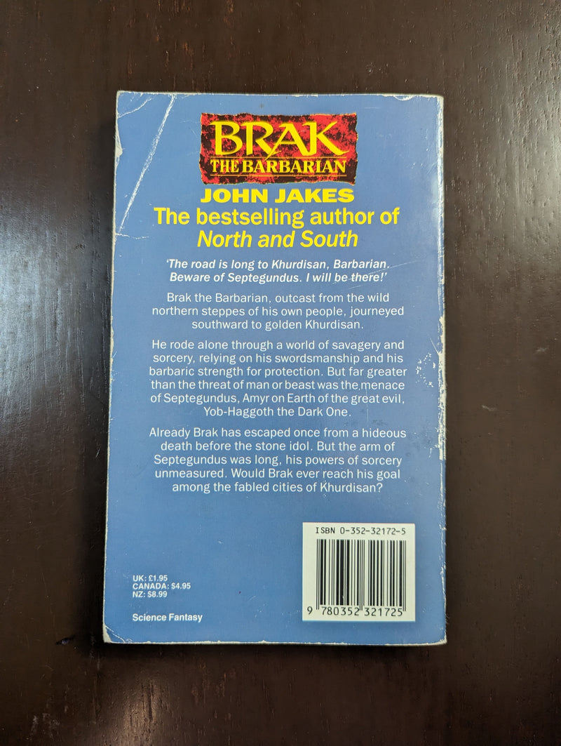 Brak The Barbarian: The Sorceress - John Jakes