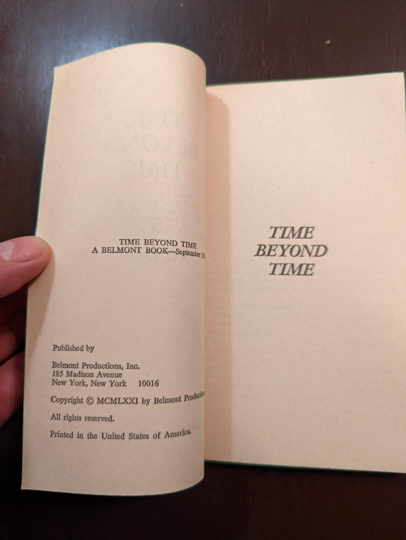 Time Beyond Time - I. G. Green