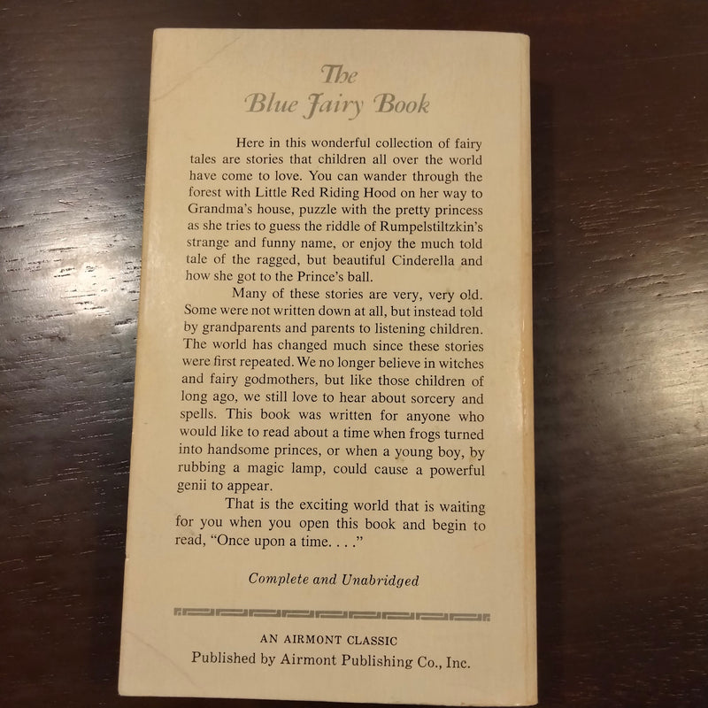 The Blue Fairy Book - Andrew Lang (editor)